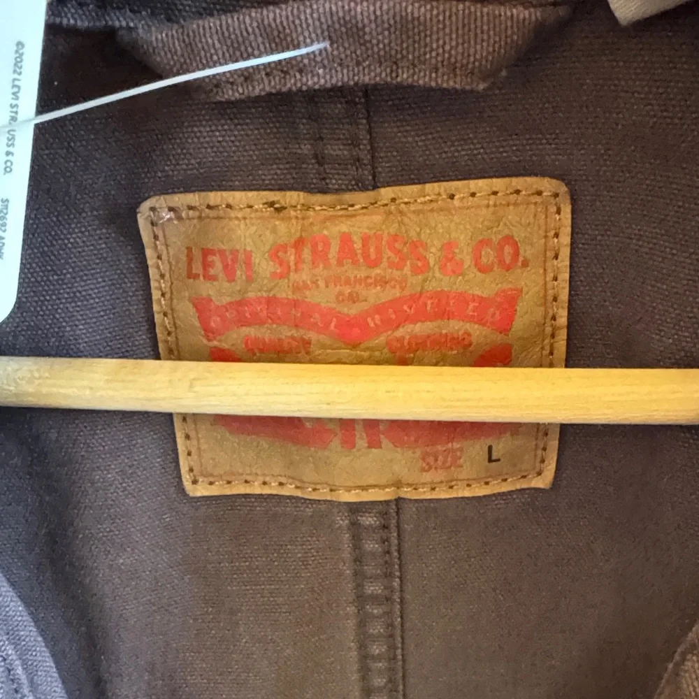 Levi's Dark Brown Utility Chore Jacket - Picture 3 of 4